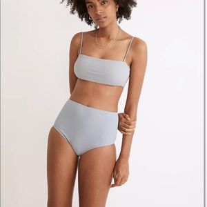 Madewell Second Wave Ribbed Bikini